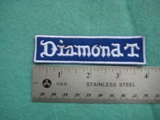 Diamond T Trucks Parts Equipment Uniform Dealer Hat Patch
