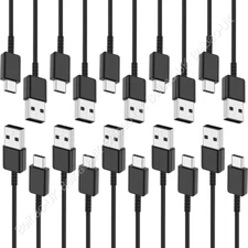 10Pack Bulk Lot USB Type C Charger Charging Cable Cord For Samsung S10 S9 S22 S8