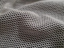 100gsm/3oz* - Cream/Ivory - Flame Retardant Meta Aramid Mesh Fabric - 90cm wide