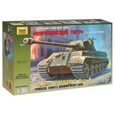 Zvezda 3616 1/35 Pz.Kpfw.VI King Tiger Porsche Turret