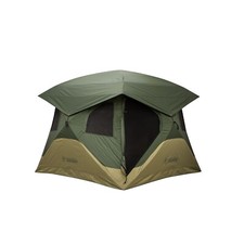 Gazelle Tents T4 Hub Tent Overland Edition, 4-Person, Alpine Green/Oak Moss