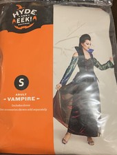 Mystic Vampire Cosplay Halloween Costume Dress Adult Small 4-6 Multi Colored