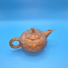 Soapstone mini teapot incense burner