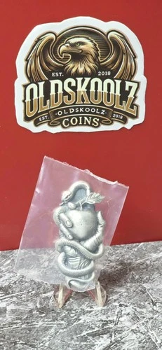 2025 Reckless Metals ~ D.E.V.I.L. SM ~ 2.2oz 999 fine silver #000