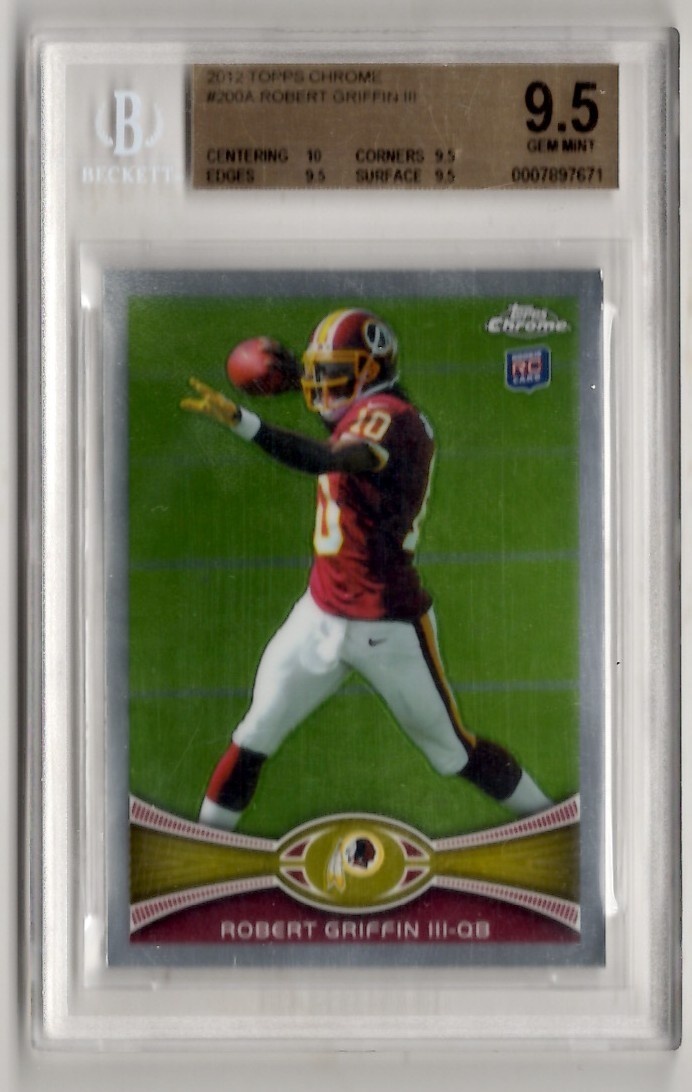 Robert Griffin III Topps Chrome #200 Base