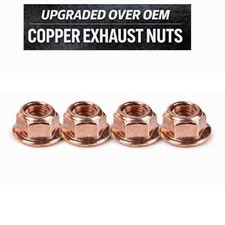 Exhaust Manifold Nuts Set Copper for Ducati Panigale (Twins)