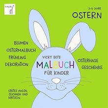Malbuch Ostern ab 3 Jahre von Vicky Bo | Buch | Zustand sehr gut