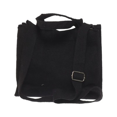 Letu, Umhängetasche, Unisex (Erwachsene), Schwarz, 25, 7, 20 cm #xmd