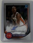 2025-26 Topps Bowman Chrome #BCA-RH Ron Holland II Auto Pistons