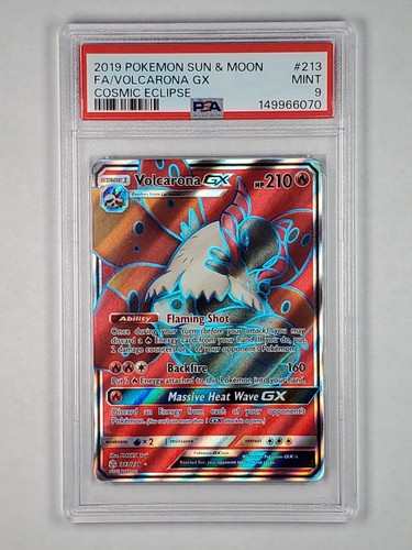 Volcarona-GX graded PSA 9 for sale on eBay