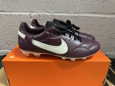 Size 7 - Nike Premier 3 FG Soccer Cleats Merlot Black Sail HM0265