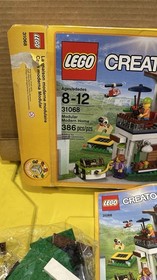 Lego Creator Modular Modern Home 31068 Retired Open Box 3 In 1  386 Pieces