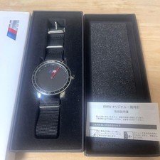 BMW M Original Wrist Watch Novelty Not For Sale Japan Unused Battery dead