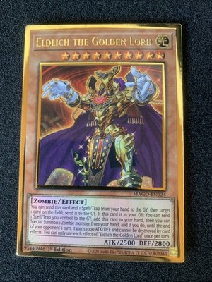 Eldlich the Golden Lord MAGO-EN024 Maximum Gold 1st Edition