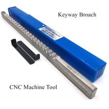 New HSS Metric Size 8mm C Push-Type Keyway Broach Cutter CNC Machine Cutting Too