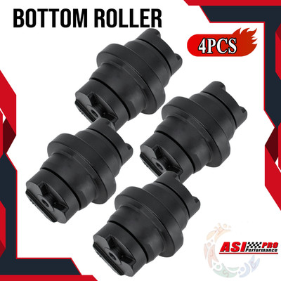 4 PCS Bottom Rollers Fit Kubota KX41-3V Excavator Heavy Duty Undercarriage