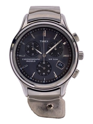Timex Quarzuhr/Analog/Edelstahl/Gry/Slv/Cr2016Cell