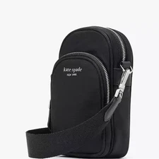 Kate Spade Sam Ksnyl Nylon North South Phone Crossbody