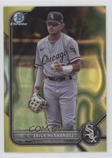 2022 Bowman Draft Chrome Yellow Lava Refractor 40/75 Erick Hernandez 16s2