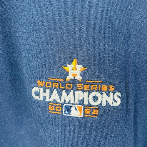Felpa con cappuccio pullover Houston Astros Peter Millar uomo 22 World Series usata in ottime condizioni XL - Foto 3 di 9