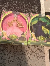 New in Box Mattel Wicked Movie Glinda and Elphaba Deluxe Doll Set Misprint URL