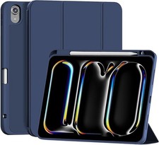 Smart Folio Case with Pencil Holder for 11-inch iPad Air M4 2026/M3 2025 