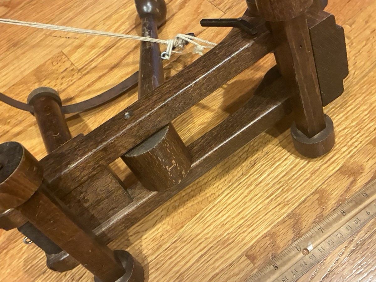 VINTAGE DESKTOP Wooden Medieval CATAPULT CATAPULTA MADE IN ITALY