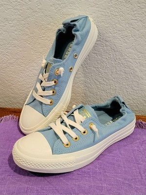 Converse Chuck Taylor All Star Shoreline Slip-On Blue Women's Size 9.5