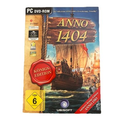 ANNO 1404 Königs Edition von Ubisoft Game Zustand Gut OVP PC-Game