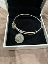 Alex  Ani Disney Bracelet Cinderella Castle Palace Charm Silver Tone Bracelet  