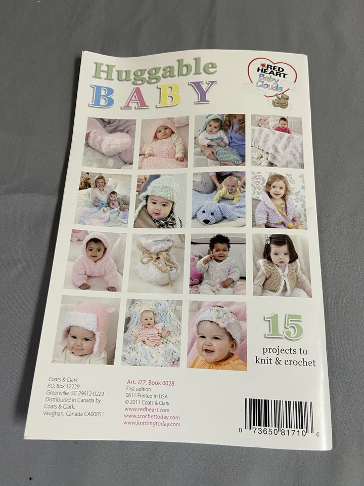 Red Heart Hubbable Baby  Knit & Crochet Pattern Booklet - Image 2 of 4