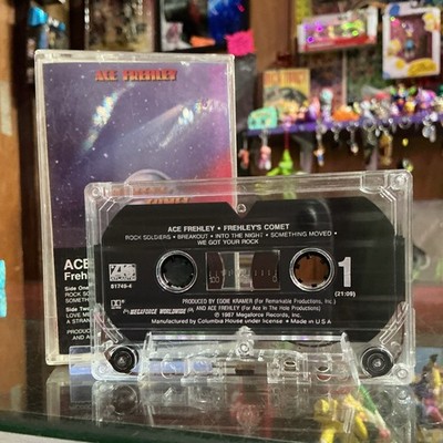 Ace Frehley Frehley's Comet Cassette Album 1987 Megaforce 81749-4 Rock