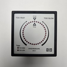 DEIF CSQ-3 MARINE MULTI FUNCTION SYNCHROSCOPE METER