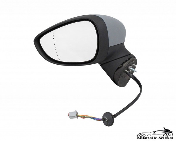 AußEnspiegel Links FüR Ford Fiesta 6 1.6 Ti 1.4 Tdci Lpg 06.08 - 01.18-image