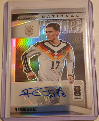 Panini Prizm FIFA World Cup Florian Wirtz Germany National Heroes NH-4 /199