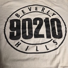VTG Beverly Hills 90210 Long Sleeve T-Shirt Mens Large Luke Perry TV 90s Oneita