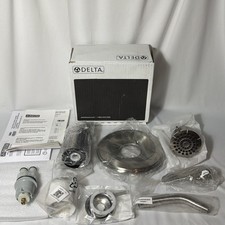 Delta BT13410-SS Stainless Foundations Monitor 13 Series Tub and Shower Trim