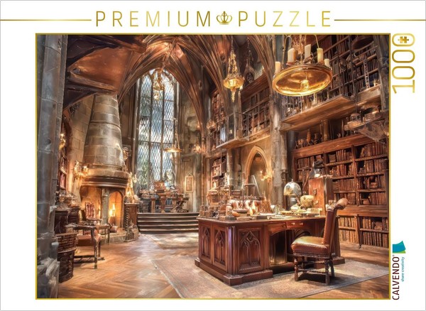 Calvendo Puzzle Academy Of Darkness | 1000 Pieces, Finished Size 25.2 × 18.9 In-image