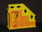 Vintage Fisher Price Little People Play Family House 952 Staircase Yellow Stairs