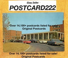 NY Syracuse 1960s era vintage postcard FLINT HALL womens dorm at University