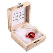 2X(Campana di Natale "Fath", Souvenir di Natale "Fath", Albero di Natale - H7116