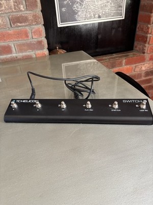 Tc Helicon Switch 6 Remote Foot Controller For VoiceLive