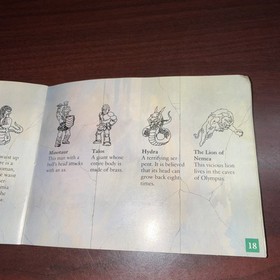 The Battle of Olympus (Nintendo | NES) Authentic MANUAL ONLY