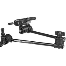 Manfrotto 196B 2 Portable Electronic Device Mount Adjustable Aluminum Arm Black