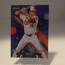 2025 Topps Finest Coby Mayo #26 /250 Purple Refractor Rookie  Orioles