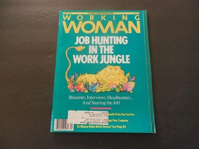 Working Woman Apr 1987 Job Hunting In The Work Jungle      ID:32631  ID:32631