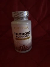 Pure Peak Thyroid Support Supplement- Metabolic Function Energy & Focus Mood ...