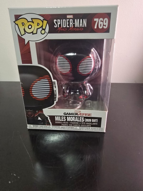 Funko Pop! Vinyl Marvel Gamerverse Spider-Man Miles Morales (2020 Suit) #769