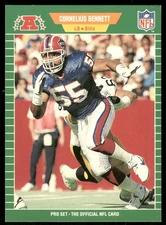 1989 Pro Set Cornelius Bennett Buffalo Bills #17