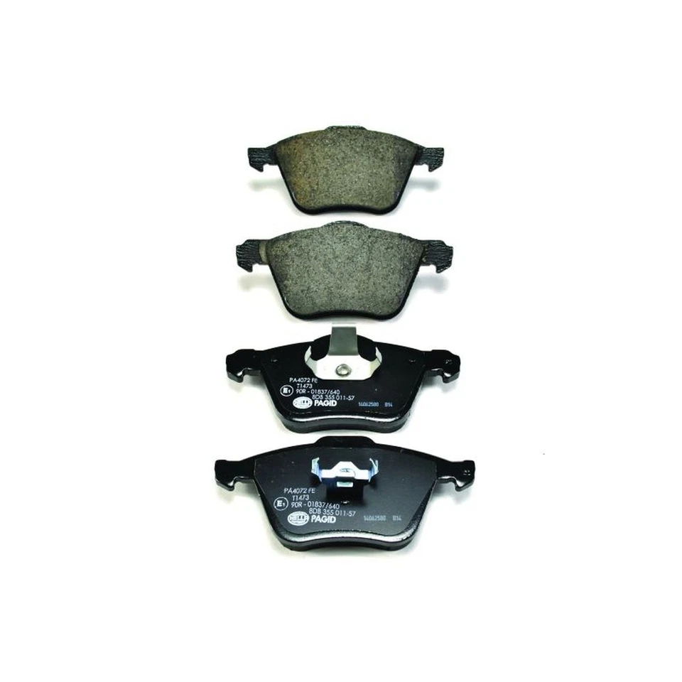 Juego de pastillas de freno de disco Hella Pagid 355011571 para 03-14 Volvo XC90 Foto 3 de 4